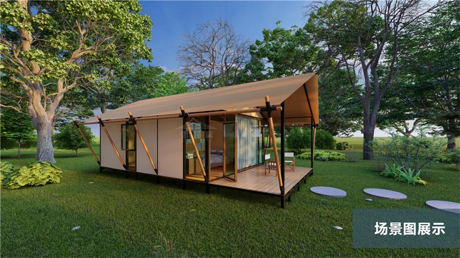 与星河共眠，枕风而眠——涪陵区高端多边形帐篷酒店的自然礼赞