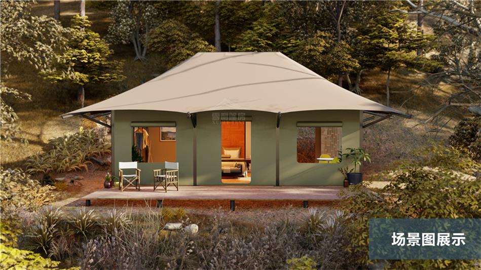 游牧文明遇见现代设计：解码涪陵区多边形酒店帐篷的建筑哲学